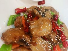 香煎糍粑鱼-长春观斋补堂素菜馆