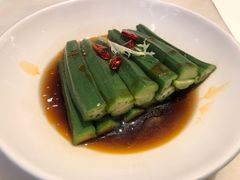 椒麻秋葵-港丽餐厅(高德置地店)