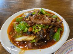 -歹歹的加个面过油肉拌面