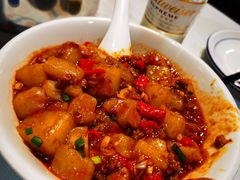 米豆腐炒肉泥-湘江大码头·龙虾馆(渔人码头一店)