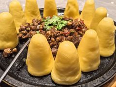 乔家牛肉小窝头-山西会馆·晋菜·晋商宴·学堂记忆(许坦西街店)