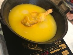 -鲜入围煮花胶鸡海鲜火锅