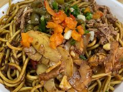 牛肉牛板筋拌面-双宝红油牛系列
