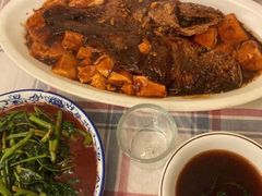 红烧豆腐烩黄鱼-玲珑餐厅(陕西南路店)