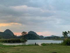 -夏屿湖畔.落日湖景餐厅(普者黑景区店)