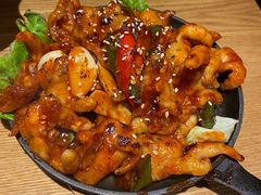 辣烤鸡爪-富乐满韩国正宗炸鸡韩国料理(虹泉路店)