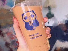 桂花酒酿奶茶-茶百道(沃格时尚街店)