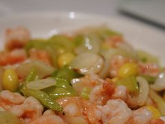 西芹百合炒虾仁-金春禧(世茂国际广场店)