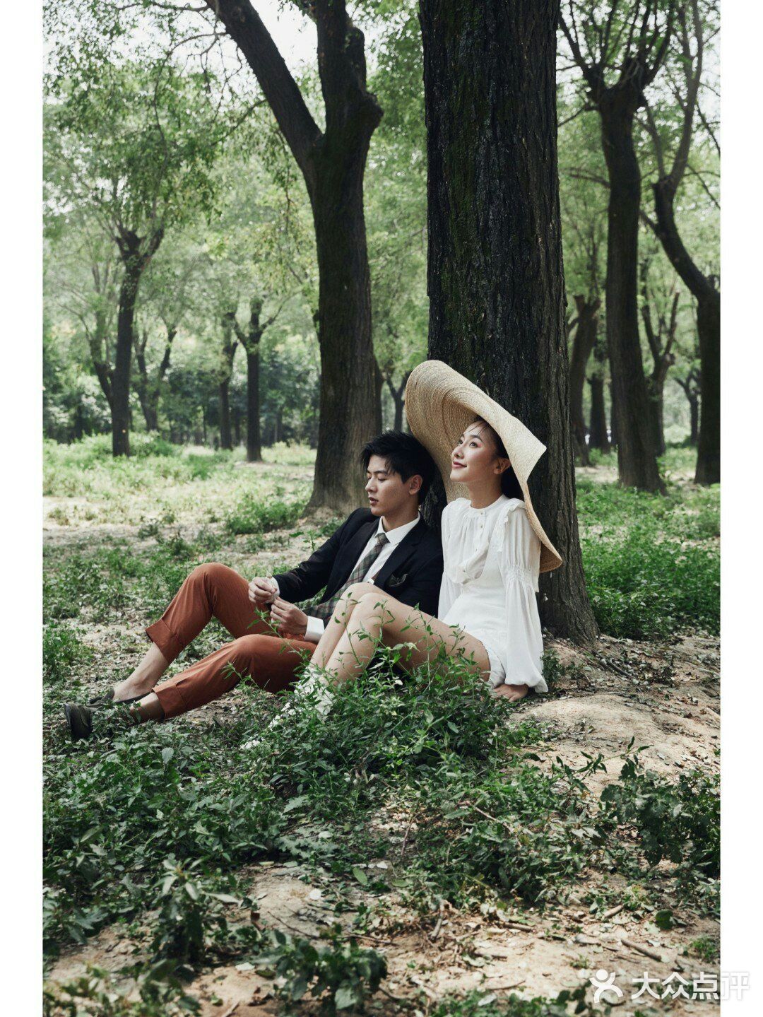 老公,咱们的森系婚纱照,真的很惊艳哦