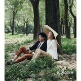 老公,咱们的森系婚纱照,真的很惊艳哦