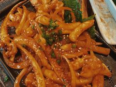 秘汁铁板鱿鱼脚-小川洋风料理(汉街店)