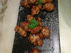 雪花糖醋里脊-绿茶餐厅(乐峰广场店)