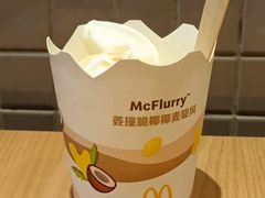 姜撞脆椰椰麦旋风-麦当劳(红唐店)