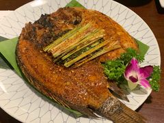 香茅草烤罗非鱼-紫滇源云南生态菜(丹凤街店)