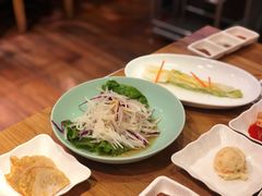 拌生洋葱-紫霞门韩国料理烤肉(深南东路店)