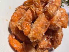 蜜汁酥皮虾-四季民福烤鸭店(王府井灯市口店)