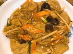 面筋素三鲜-灵福缘私房菜·农家菜(拈花湾·灵山大佛必推店)