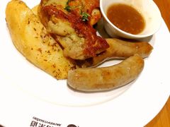 美式鸡扒拼德式肠-江南果道西餐厅(北京路店)