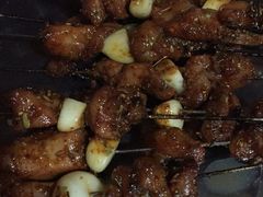 蒜爆肉-济南亮亮烧烤(延安三路店)