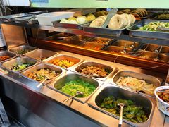 自助取餐区-六和孝顺素食餐厅(西湖道店)