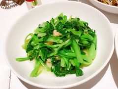 鸡毛菜炒腐衣-玫瑰厅上海菜(兴国路店)