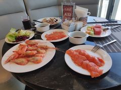-味自助餐厅·海鲜·三文鱼·牛排-海口希尔顿酒店