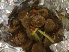 沙姜焗手打牛肉丸-潮粥荟·潮汕砂锅粥(朝阳大悦城店)