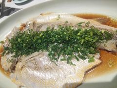 葱油蒸野生东海黄鱼-董鲁烤鸭(建和街店)