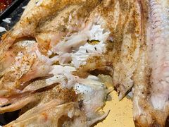 碳烤盐鲈鱼-Alali阿拉礼·新疆家宴(西溪新座店)