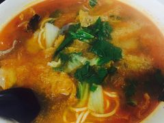 皮肚番茄猪肝面-项记面馆(明瓦廊店)