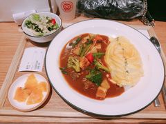 牛腩咖喱蛋包饭-池奈·日式咖喱蛋包饭(赛高店)