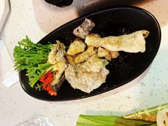 网红炸鱼皮-鱼酷活鱼烤鱼(北美店)