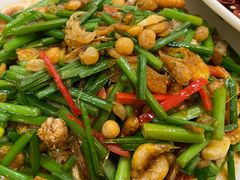 韭菜炒河虾-江湖黑大兔(杨家坪店)