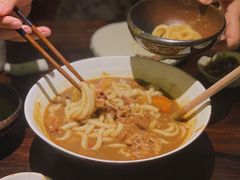 咖喱乌冬面-鸟鹏烧鸟居酒屋(熙龙湾店)