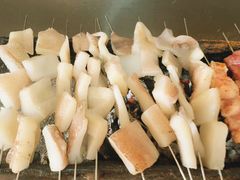 烤鱿鱼板-永安烧烤