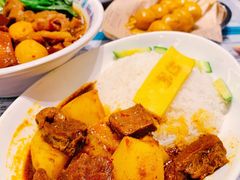咖喱揸腩饭-敏华冰厅(天河城店)