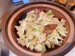 虾酱啫花菜-张家卫·阳江菜·小海鲜(肥婆湾桥店)