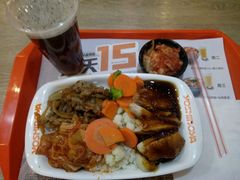 辣白菜猪肉双拼饭套餐-吉野家(大连黑石礁富丽庭店)