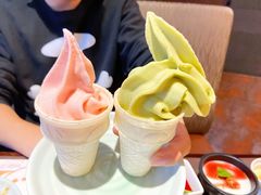 抹茶冰淇淋-MoMo牧场·寿喜烧专门店(长泰广场店)