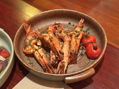 蒜香罗勒扒虎虾-杭州西子湖四季酒店-WL BISTRO西湖餐厅(灵隐路店)