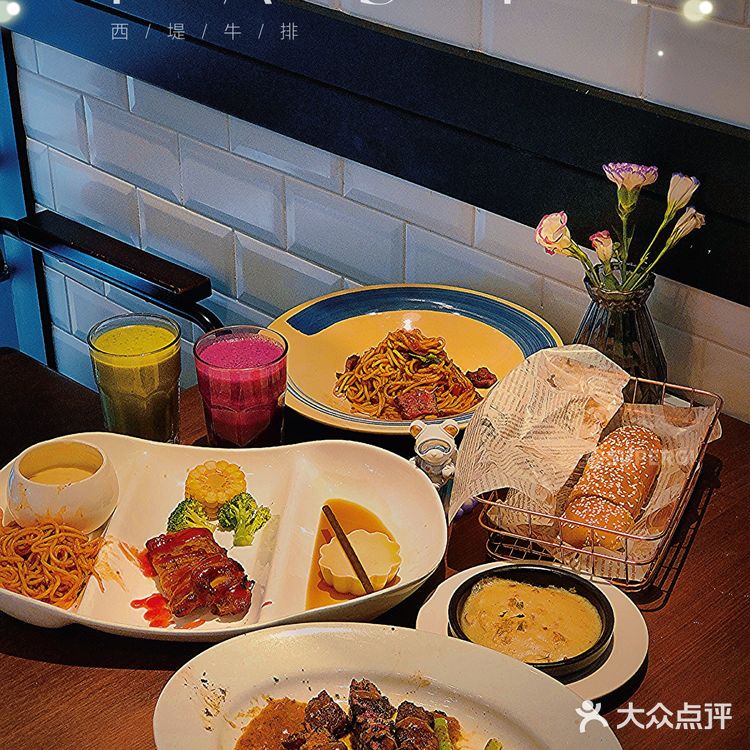 广州老牌精致西餐厅🌹西堤上新威灵顿牛排