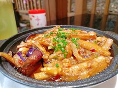鱼香茄子煲-鹅滋道(甘坑古镇店)