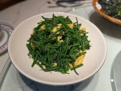 鸡蛋炒佛手瓜嫩苗-老友王·南宁特色菜(金汇如意坊店)