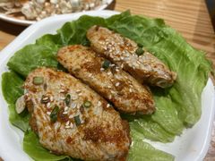 蒜香鸡翅中-胖记烤肉(湖大店)