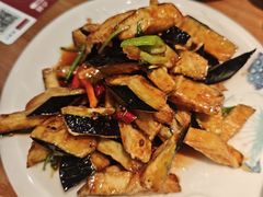 风味茄子-春水锅贴·传统鲁菜(大明湖店)