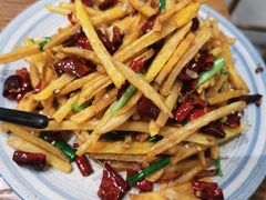 干煸藕丝-静一餐厅·湖北菜(前门店)