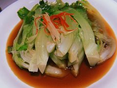 白灼罗马生菜-悦融琥珀·京鲁菜·海味珍品(西单店)