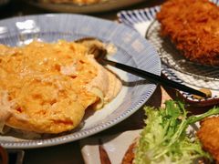 明太子爆浆猪排蛋包饭-堂本家洋食别馆·炸猪排(中心城店)