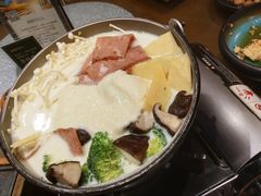 鲜奶芝士素培根汤物-十二舍·湯物素煮(江泰潤政店)