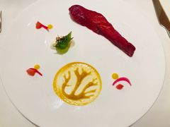 挪威烟熏三文鱼水晶黄瓜香槟奶油-福楼法餐厅FLO